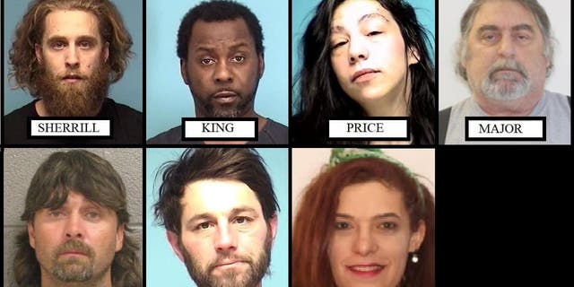 Mugshots of 7 drug bust suspects