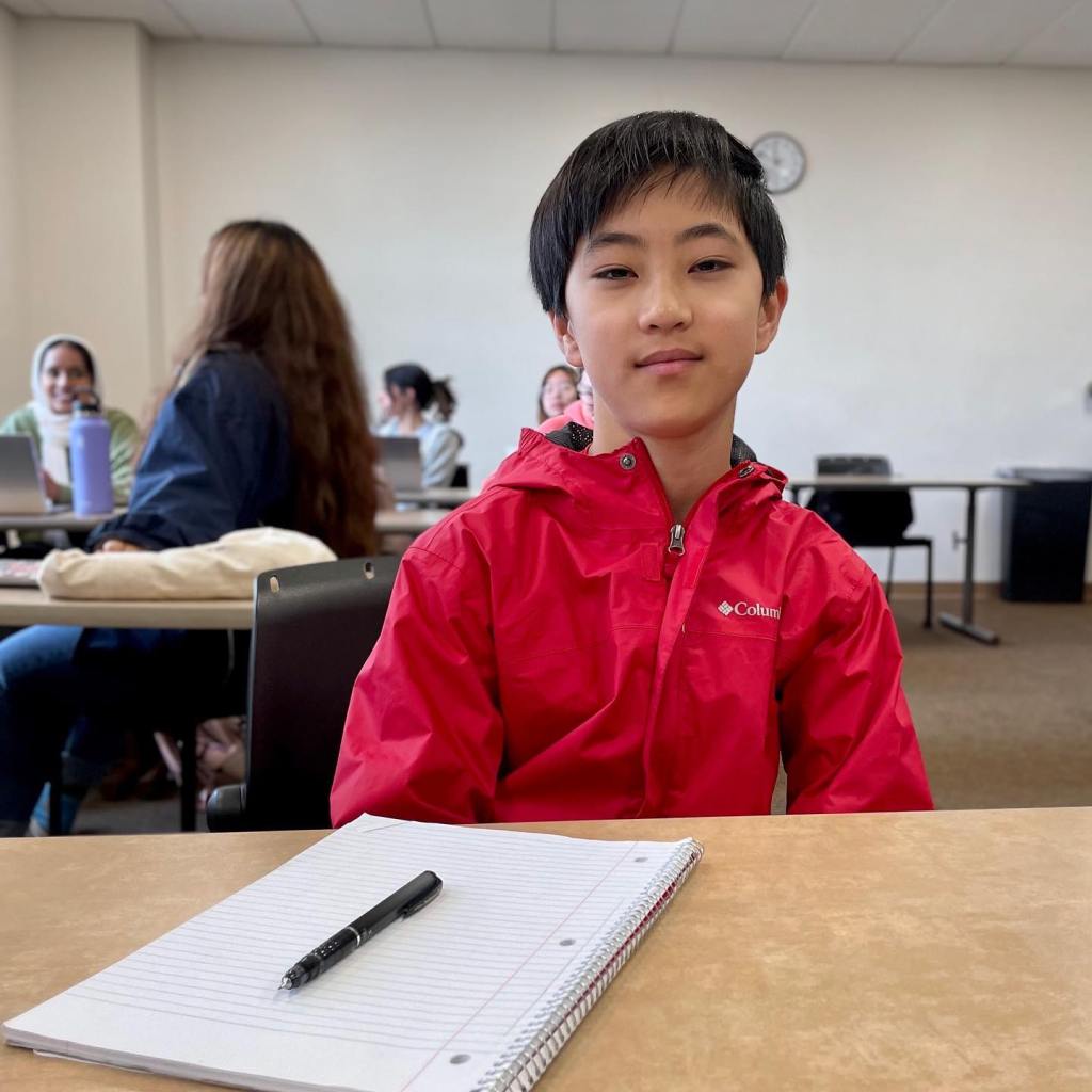 Hung was initially nervous about taking in-person college courses, but said he soon "instantly fell in love with college life. So, I challenged myself to take more classes."