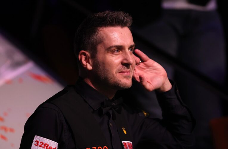 World Snooker Championship: Mark Selby makes historic 147 and trails Luca Brecel by one frame after thrilling session