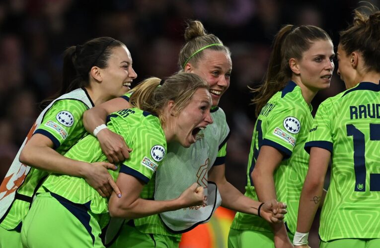 Arsenal 2-3 VfL Wolfsburg – Visitors grab dramatic late winner in extra time to reach Women’s Champions League final