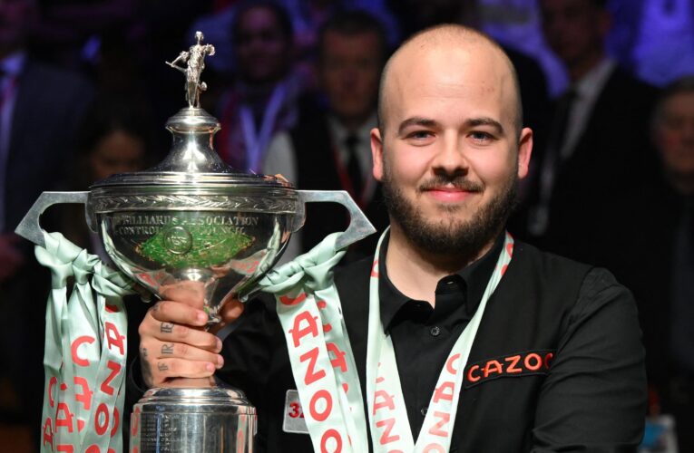 Luca Brecel beats Mark Selby in classic to become first continental European to win World Snooker Championship