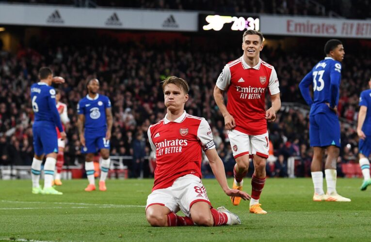 Arsenal captain Martin Odegaard sends warning to Manchester City after Chelsea win – ‘We will fight to the end’