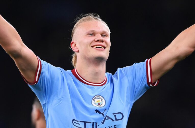 Manchester City 3-0 West Ham: Erling Haaland breaks Premier League record as City return to top of table