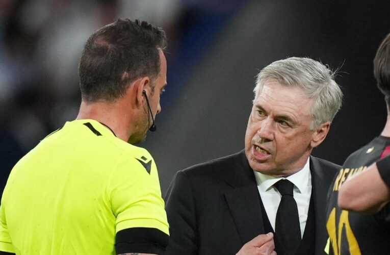 Real Madrid 1-1 Man City: Carlo Ancelotti says referee was ‘not paying attention’, Pep Guardiola wants City to ‘learn’