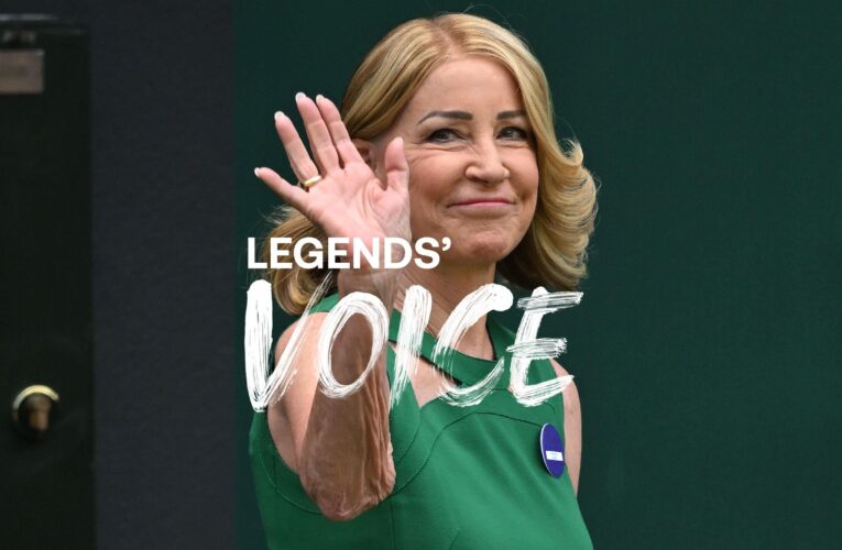 Chris Evert – ‘One blood test saved my life! I’m going to speak out’ – Legends’ Voice