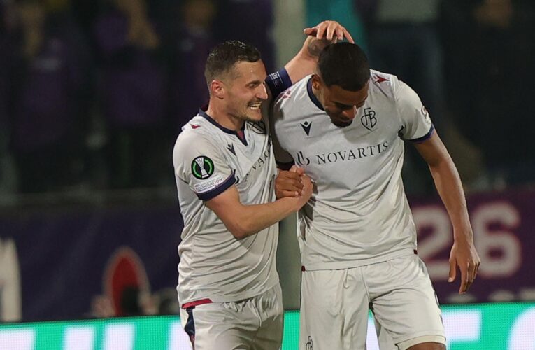 Zeki Amdouni strikes late to earn Basel first-leg victory in Europa Conference League semi-final