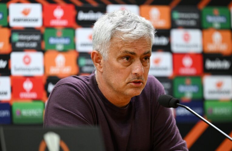 Jose Mourinho says he must ‘help players to grow’ after Roma beat Bayer Leverkusen in Europa League semi first leg