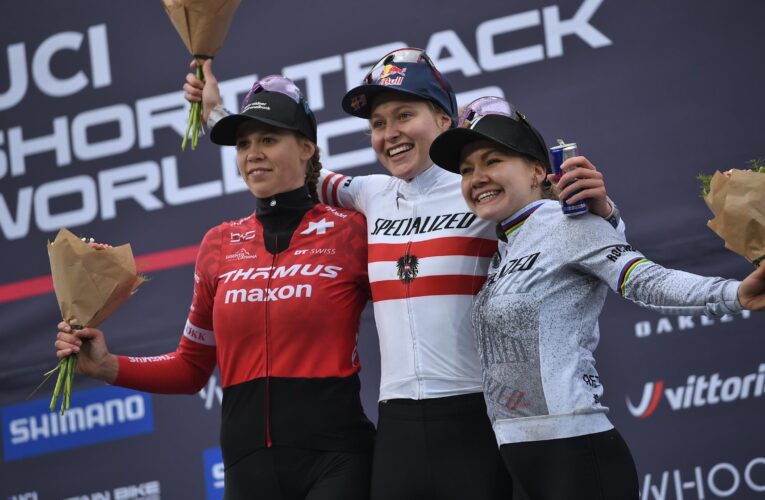 UCI Mountain Bike World Series 2023: Laura Stigger storms to glory in Cross-country Short Track