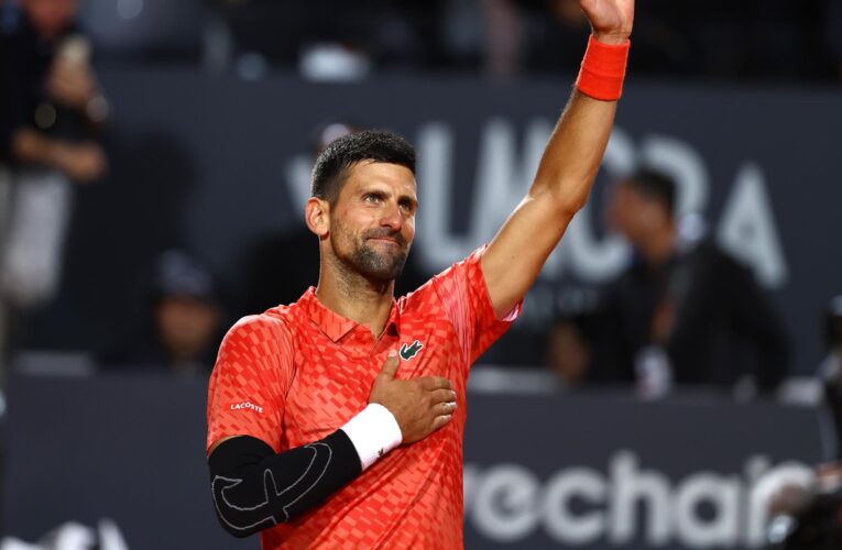 Novak Djokovic overcomes slow start to progress at Italian Open and set up clash with Grigor Dimitrov