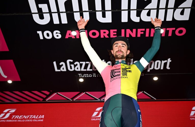 Giro d’Italia 2023: Ben Healy lands 50km solo attack on Stage 8, Primoz Roglic and Ineos test Remco Evenepoel