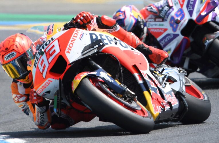 MotoGP Le Mans: Marc Marquez says debut on Kalex chassis was ‘small help’ but ‘not the solution’ in bid for improvement