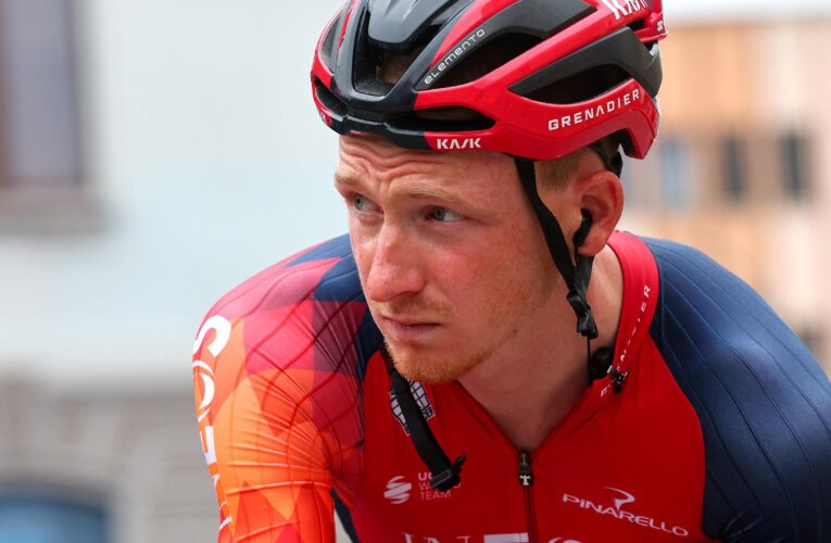 Tao Geoghegan Hart says he is ‘devastated’ after crashing out of the Giro d’Italia on Stage 11