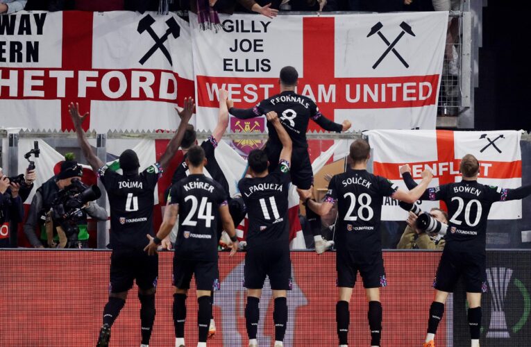 AZ Alkmaar 0-1 West Ham: Hammers complete job in Netherlands to claim place in first European final in 47 years