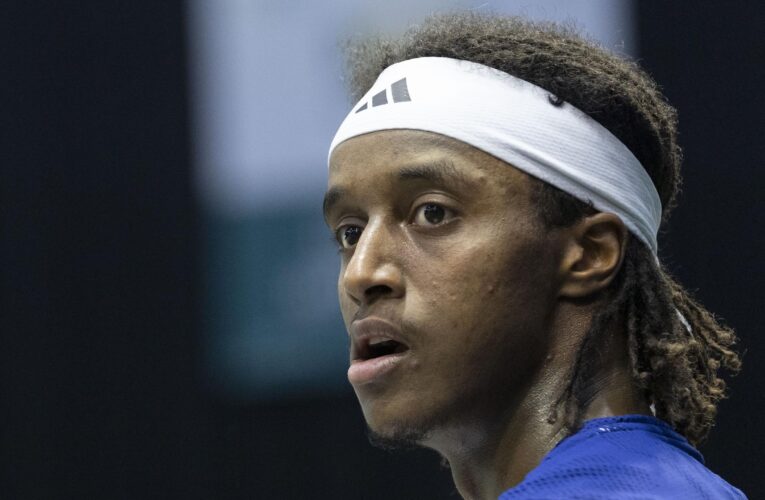 Lyon Open: Mikael Ymer disqualified after smashing tennis racquet in furious first set outburst towards umpire