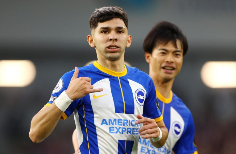 Julio Enciso stunner earns Brighton and Hove Albion draw against Manchester City to guarantee Europa League football