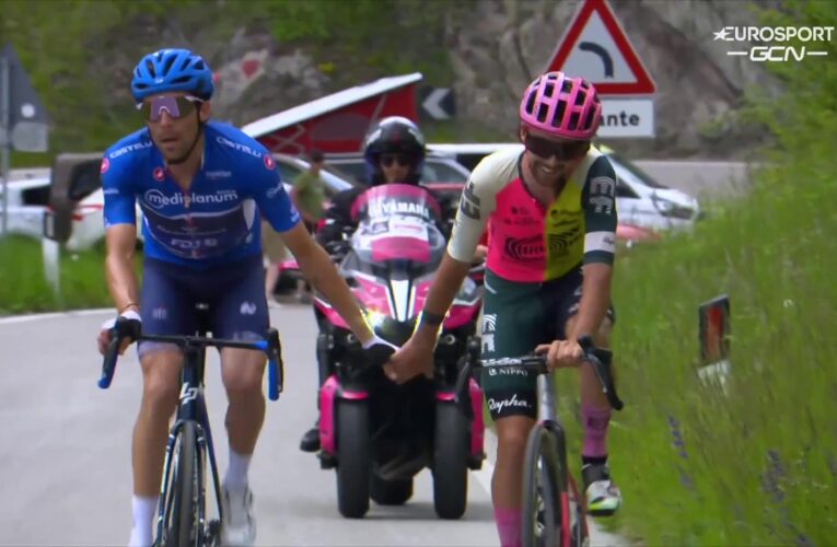 Giro d’Italia: ‘Shake your hand, take your watch!’ – Ben Healy’s cheeky attack after Thibaut Pinot handshake