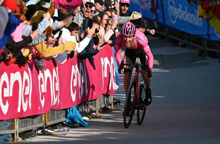 ‘At least he smashed me’ – Geraint Thomas sees lighter side after losing pink jersey in Giro d’Italia time trial