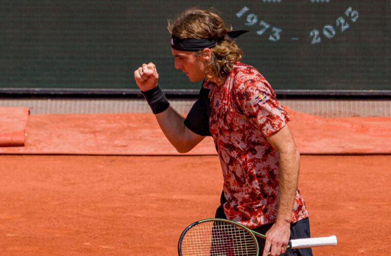 French Open 2023: Stefanos Tsitsipas battles past Jiri Vesely to reach second round and avoid scare