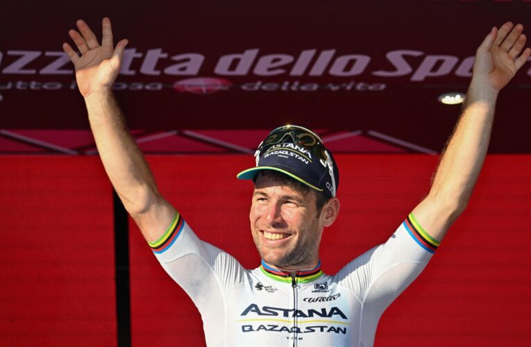 Mark Cavendish praise for Geraint Thomas after ‘bucket-list sprint’ win at Giro d’Italia in Rome