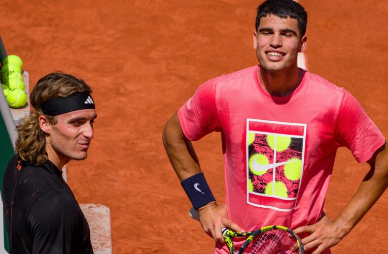 French Open: Stefanos Tsitsipas expresses admiration for ‘breath of fresh air’ Carlos Alcaraz