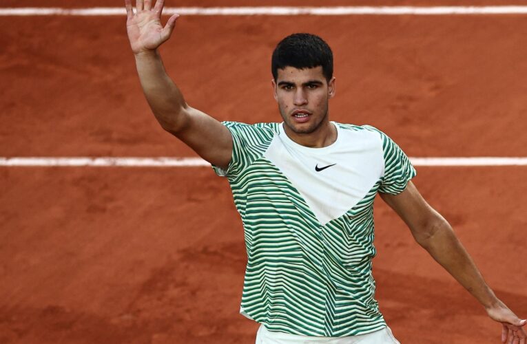 French Open 2023: Carlos Alcaraz pleased with ‘great level’ after getting off to flyer with big Flavio Cobolli win