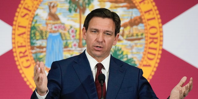 Ron DeSantis in Tallahassee