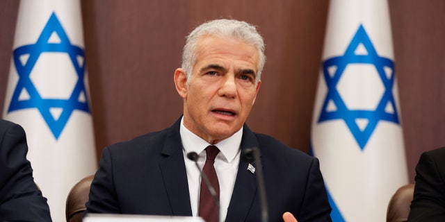 Israeli Prime Minister Yair Lapid