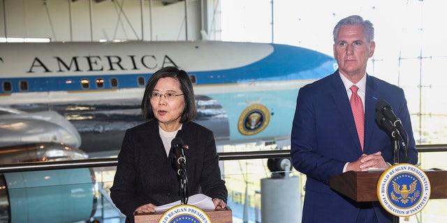 Tsai and McCarthy press conference