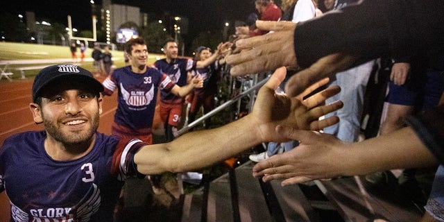 Inaugural home game for the Boston Glory 