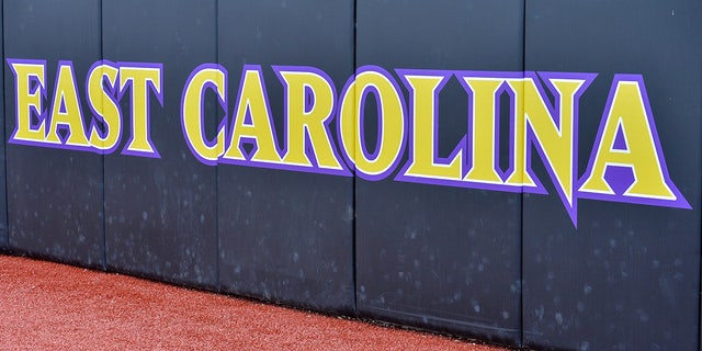 East Carolina logo on the padding