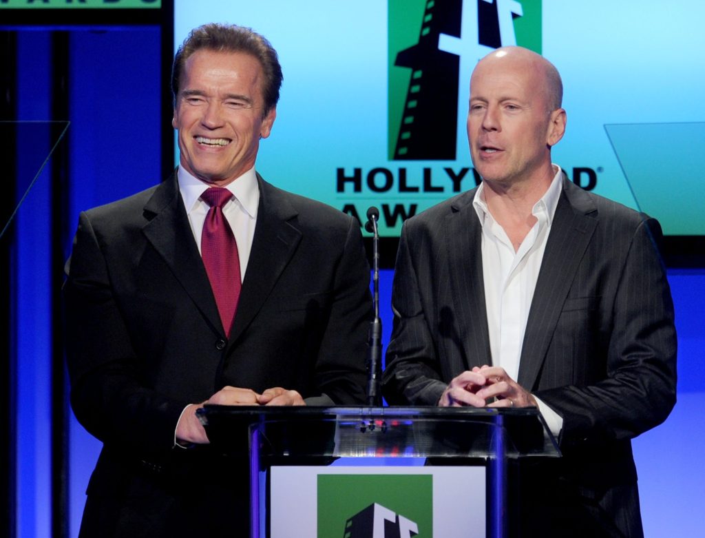 Schwarzenegger called his pal a "kind man" who "will always be remembered as a great star."