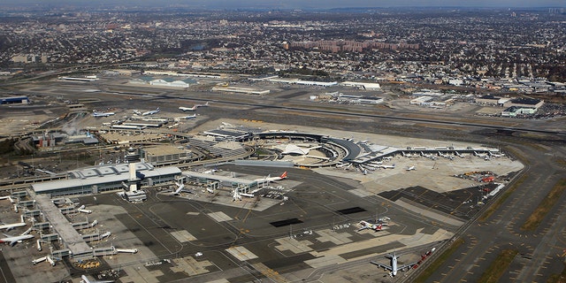 A photo of the airport