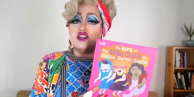 Lil Miss Hot Mess drag queen story hour