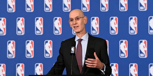 Adam Silver speaks at the Board of Governors Meeting