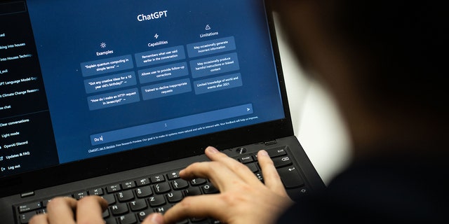 ChatGPT on computer