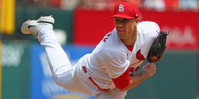 Jack Flaherty pitches against the Angels