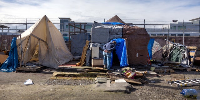 Seattle homeless camp