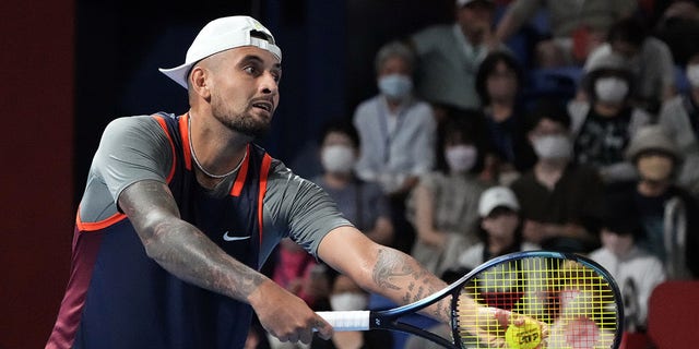 Nick Kyrgios in Tokyo