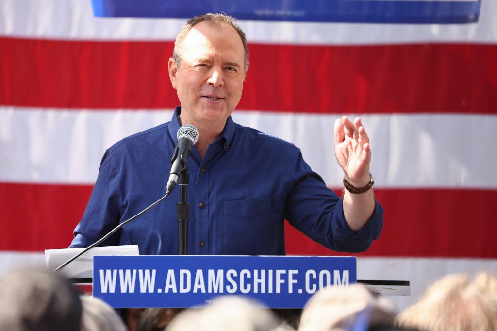 Earlier this year, Schiff announced his intentions to run for Senate in California, to replace Sen. Dianne Feinstein (D-Calif.), who will not seek re-election in 2024. 