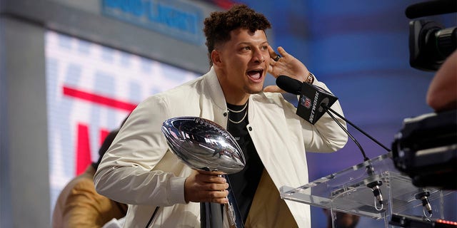 Patrick Mahomes at the NFL Draft