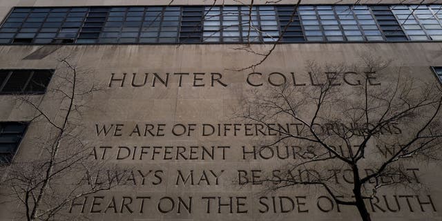 Hunter College sign