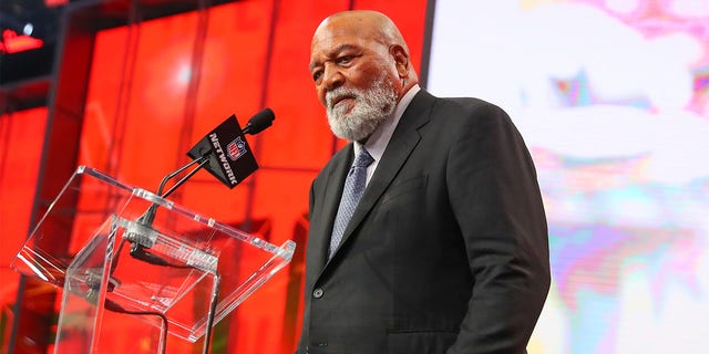 Jim Brown at the 2018 NFL Draft