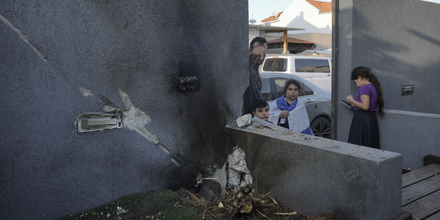 Israel building hit by rocket