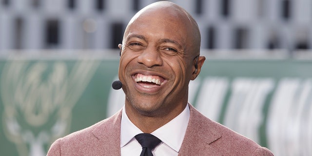 Jay Williams smiles