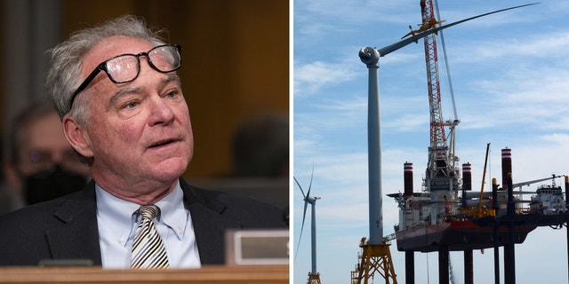 Sen. Tim Kaine has supported Dominion Energys offshore wind development after taking thousands from the companys political action committee.