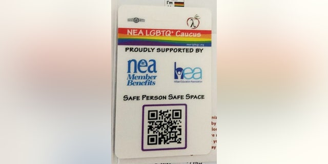 NEA LGBTQ+ badge