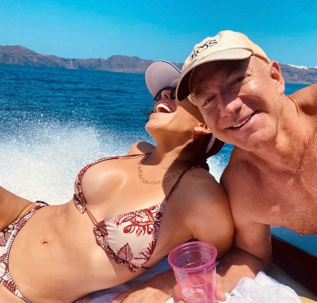 Bezos announced the end of his 25-year marriage to wife MacKenzie Scott in 2019, the same year that Sanchez split from Patrick Whitesell, to whom she had been married since 2005.  The pair have been inseparable since. 