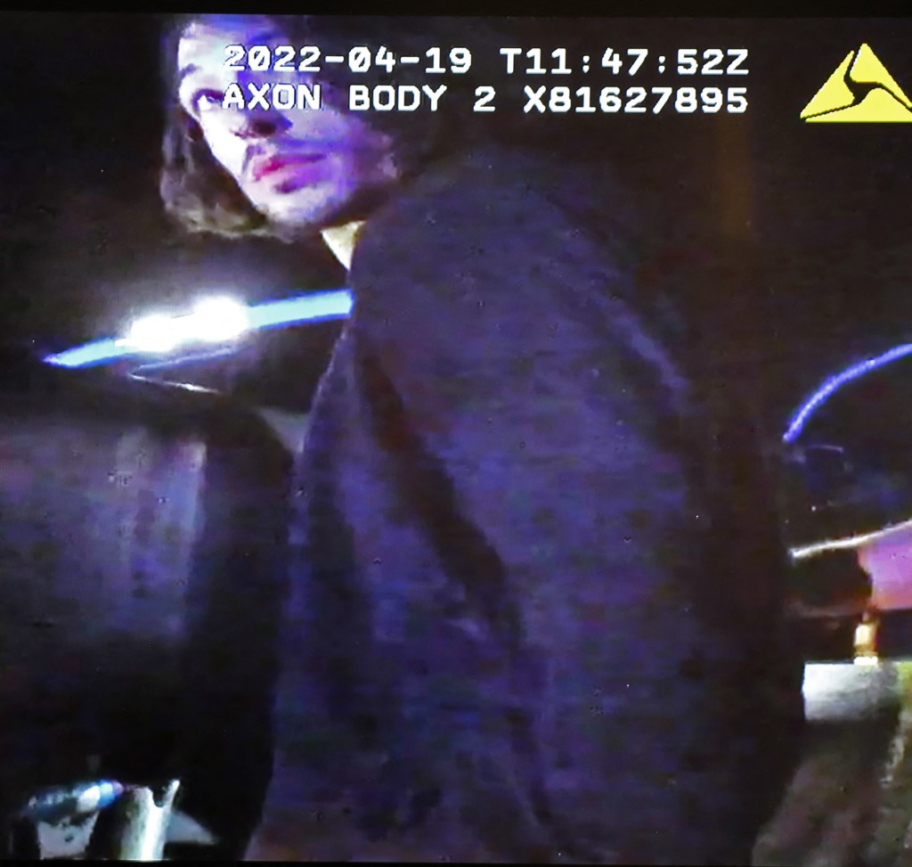 Police released a body-worn video of Miller's second arrest in Hawaii, which occurred last year.
