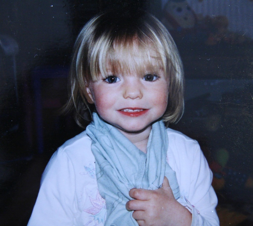 relased September 16, 2007 missing child Madeleine McCann smiles.
