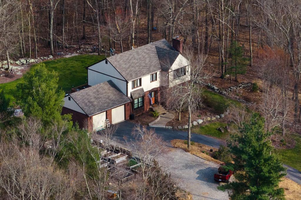 A compound surrounding what is believed to be the home of Massachusetts Air National Guardsman Jack Teixeira.